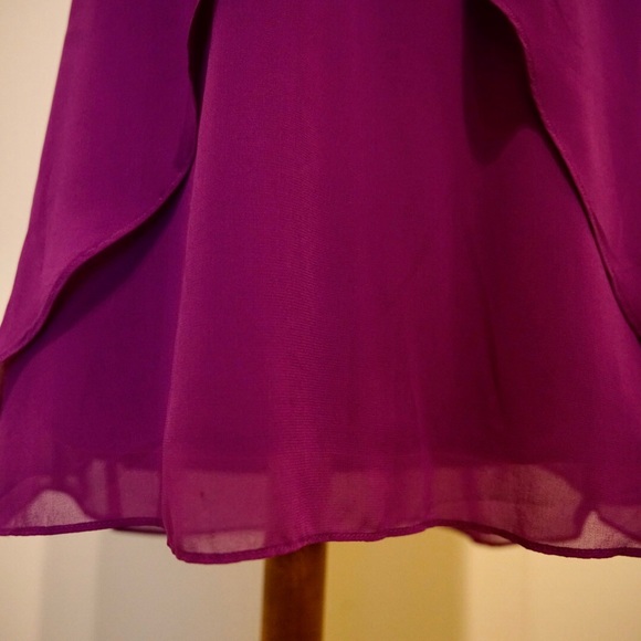 Purple Flowy Dress - Picture 9 of 11